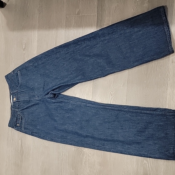 Zara Denim - Zara Dark Blue Denim Wide Leg Jeans NWOT